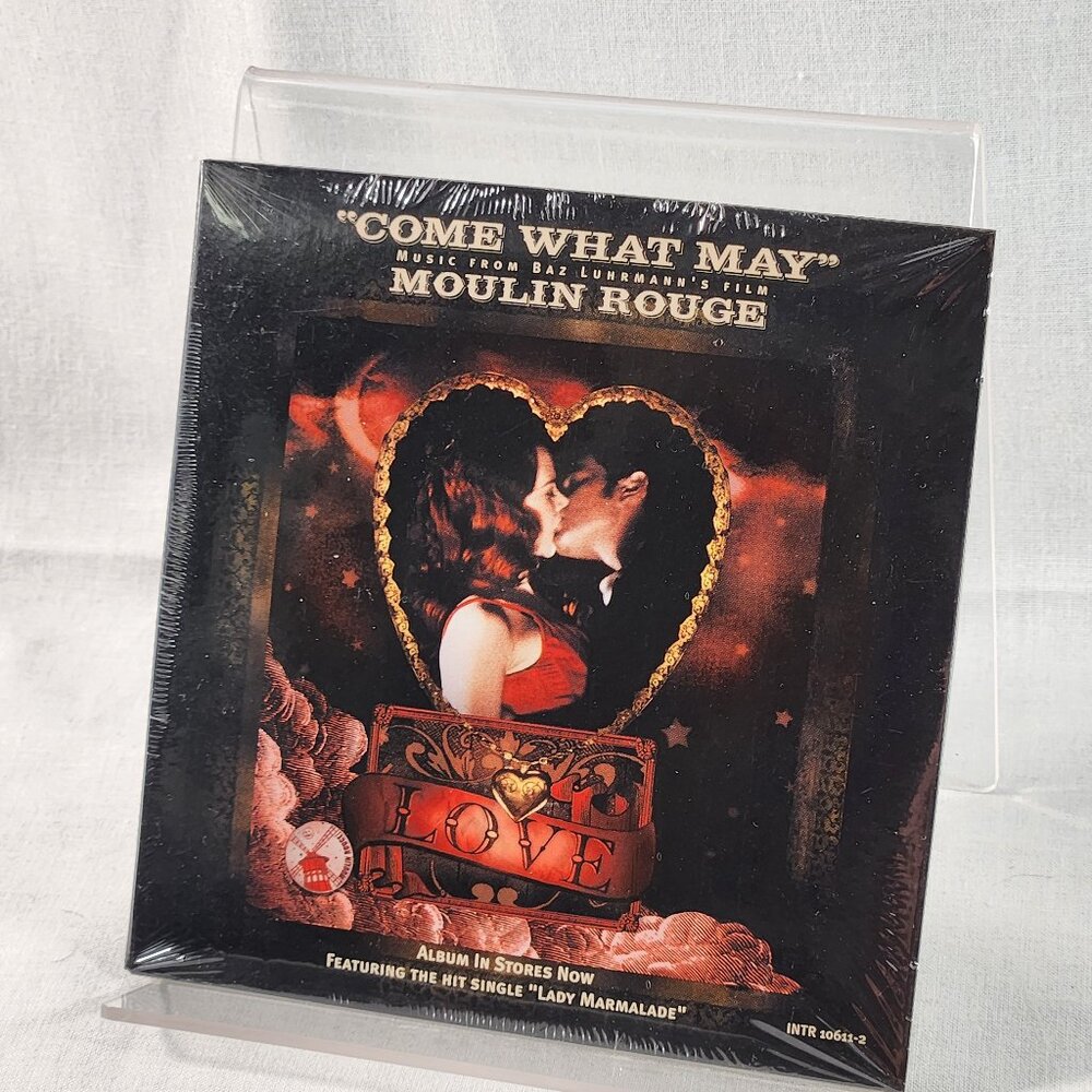 Come What May Nicole Kidman Ewan McGregor Moulin Rouge Single CD SEALED FastShip